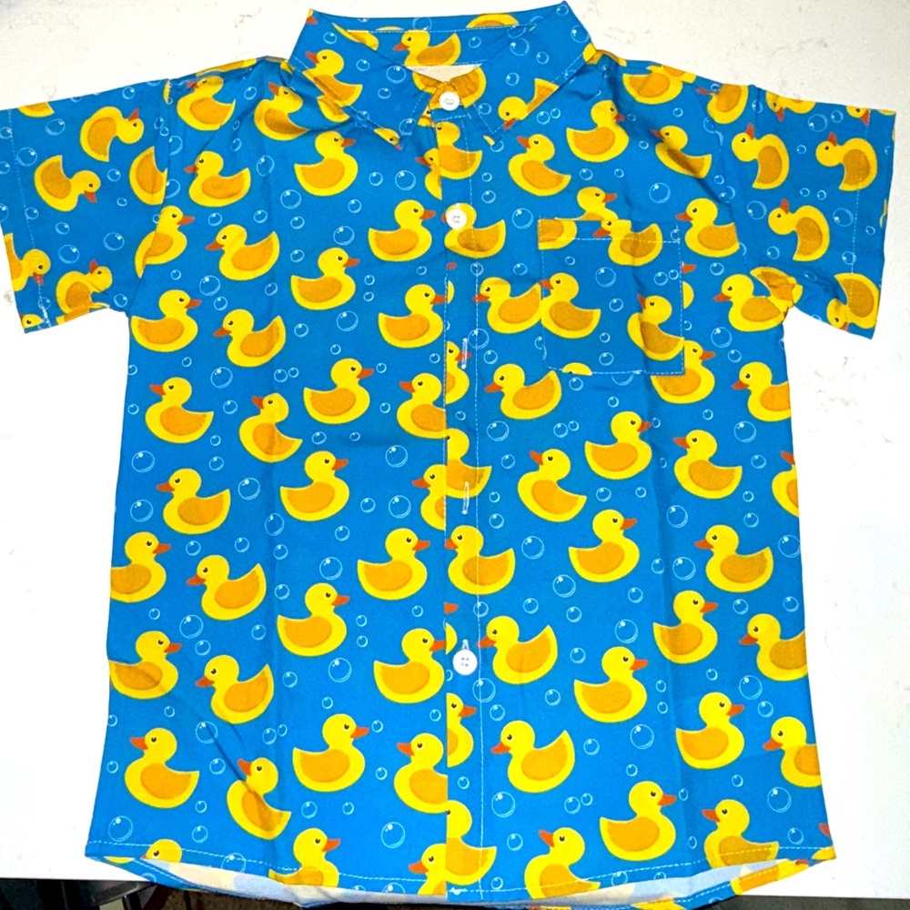 2pc Rubber Duckie Outfit